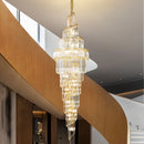 Axyaa Modern Crystal Chandelier for Luxury Living Spaces