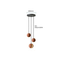 Axyaa Moon/Planet Cement Pendant Lights - Industrial Nordic Chandelier