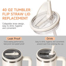 Axyaa 40oz Straw Lid for Stanley H2.0 Tumbler - Leak Proof Replacement Cover