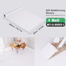 Axyaa Wood Grain Peel and Stick Flooring Tiles, Removable Sticker, 118'' X 15.7''
