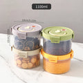 Axyaa Sealed Jar: Moisture-Proof Grain Storage Box with Handle