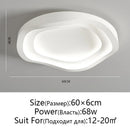 Axyaa Modern LED Ceiling Light Minimalist Black White Chandeliers