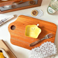 Axyaa Ceramic Sushi Dipping Saucer & Bread-shaped Mini Plate Tableware