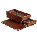 Axya Carbon Fire Steak BBQ Box Smoked Meat Wooden Tableware Set