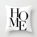 Axyaa Geometric Heart Piano Girl Throw Pillow Case Set for Home Decor