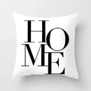 Axyaa Geometric Heart Piano Girl Throw Pillow Case Set for Home Decor