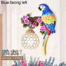 Axyaa Parrot Wall Lamp E27 Bird-shaped Light Decorative Wall Ornament