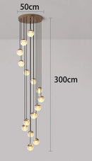Axyaa Modern LED Chandelier for Dining Room and Living Room