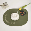 Axyaa Cartoon Cat Dining Placemat - Water, Oil Proof, Heat Insulated, Non-slip Pad