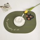 Axyaa Cartoon Cat Dining Placemat - Water, Oil Proof, Heat Insulated, Non-slip Pad