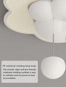 Axyaa Cream Cloud Pendant: Modern Nordic Minimalist Bedroom & Kids' Room Lamp