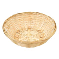 Axyaa Woven Decorative Storage Basket for Food, Bread, Fruit, and Desktop Organization