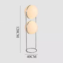 Axyaa LED Floor Lamps with Adjustable Three-Color Temperatures
