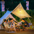 Axya LED Camping Light: Portable, USB Rechargeable, Warm Light Lantern & Flashlight