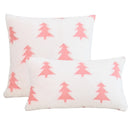 Axyaa Rabbit Fur Christmas Festival Winter Pillowcase Cojines 30x50/45x45cm