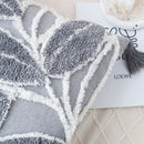 Axyaa Tufted Cushion Cover With Tassel - Mori Style Home Decor Pillowcase