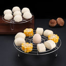 Axyaa Stainless Steel Steamer Pot with Dumplings, Eggs & Grill Stand - Multifunction Tableware