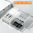 Axyaa Desk Organizer: Pen Pencil Holder with Drawer, Multi-functional Stationery Storage Box