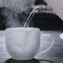 Axyaa Double Wall Glass Cup Set - Heat Resistant Borosilicate Glass Coffee Beer Cups