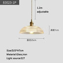 Axyaa Nordic Glass Pendant Light for Dining Room Kitchen Decor