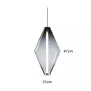 Axyaa Modern Glass Chandelier LED Pendant Lights for Dining Room & Home Decor
