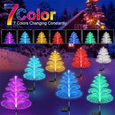 Axya Solar Jellyfish Garden Lights: 7 Color Changing Outdoor Flowers
