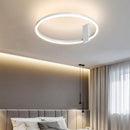 Axyaa Circular LED Ceiling Light: Nordic Minimalist Design for Bedroom, Study, Office
