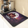 Axyaa Pumpkin Printing Silicone Coasters for Halloween Style Kitchen Décor