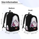 Axyaa Spider-Gwen Mask Backpack for Kids - Durable School Bookbag.