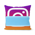 Axyaa Soft Mask Cushion Cover Set - Home Decor Pillowcase Collection