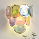 Modern Axyaa Murano Glass Dopamine Wall Light for Colorful Living Spaces