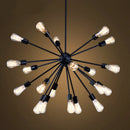 Axyaa Retro Vintage Black Sputnik Chandelier for Dining Room, Bar and Restaurant