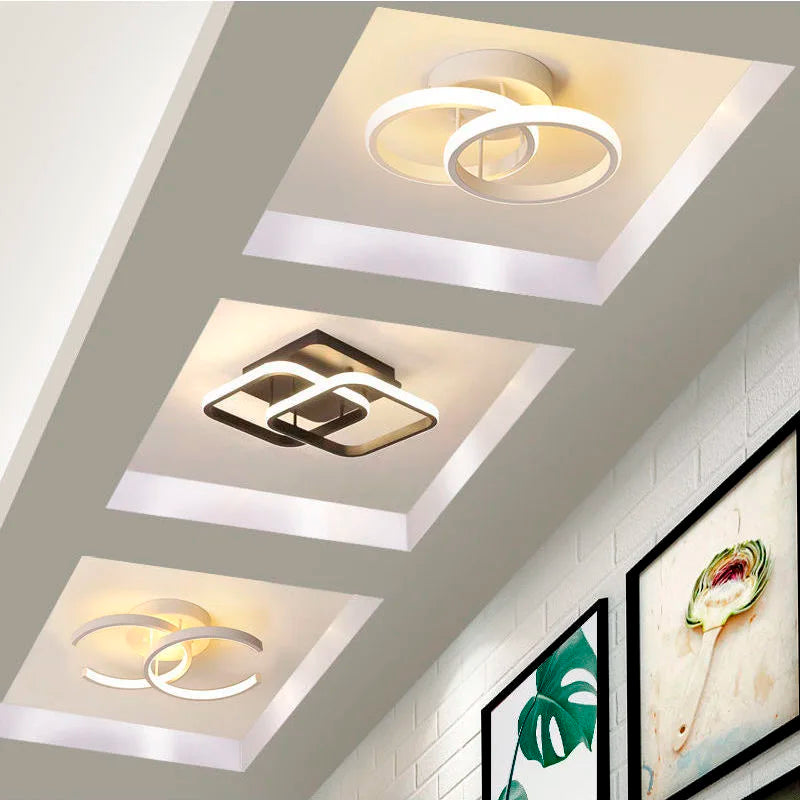 Axyaa Modern LED Ceiling Lights for Home - Bedroom Living Room Corridor Balcony Lighting