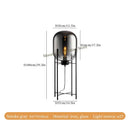 Axyaa Glass Floor Lamp for Nordic Living Room Decor