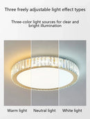 Axyaa Crystal Ceiling Light: Minimalist Nordic Bedroom Fixture