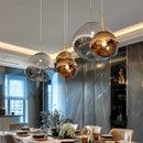 Axyaa Pendant Chandelier: LED Ceiling Lamp for Bedroom, Living Room Decor