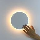 Axyaa Modern Circular RGB LED Wall Lamp for Corridor and Bedroom