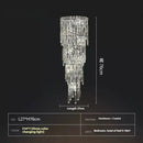 Axyaa Modern Crystal Wall Lamp Home Decor Lighting Fixture
