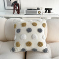 Axyaa Bohemian Tassel Cotton Linen Pillowcases for Sofa, Living Room, Bedside