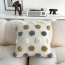 Axyaa Bohemian Tassel Cotton Linen Pillowcases for Sofa, Living Room, Bedside