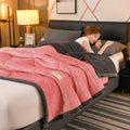 Axyaa Plush Triple-Layered Warm Blanket for Autumn/Winter