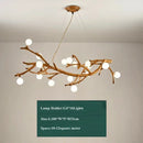 Axyaa Branch Chandelier - Nordic Postmodern Minimalist Design for Living Room, Dining Room, Bedroom