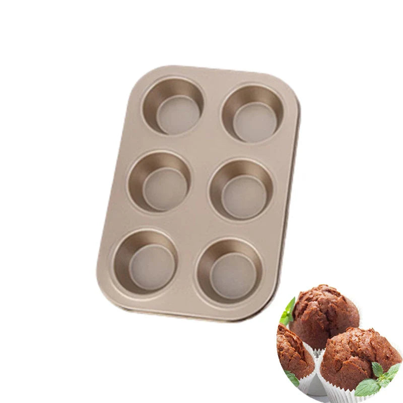 Axyaa Carbon Steel Cake Mold for Baking Variety of Desserts