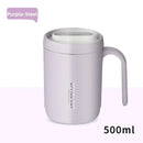 Axyaa Grey Creative Coffee Cup Large Capacity Portable Drinking Mug