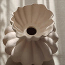 Axyaa French Lace Ceramic Vase for Elegant Flower Arrangements