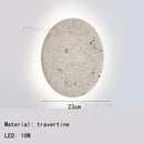 Axyaa Natural Stone Wall Lamp Sconce for Foyer Bedroom Dining Room