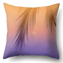 Axyaa Floral Landscape Painting Cushion Cover 45x45CM Home Decor Pillowcase