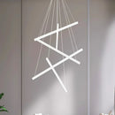 Axyaa Modern Ceiling Chandeliers - Elegant Hanging Light Fixture for Indoor Dining and Living Room