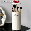 Axyaa Cosmetics & Makeup Organizer with Lid: Multi-functional Brush & Lipstick Holder