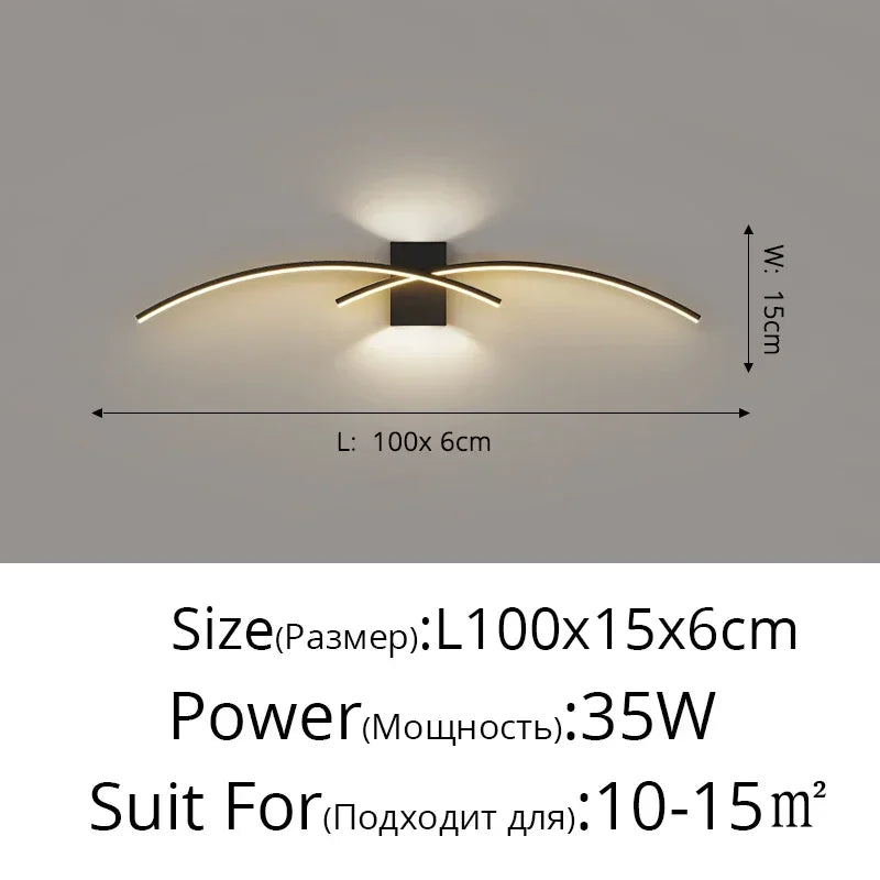 Axyaa Nordic LED Wall Lamp: Modern Home Lighting Fixture for Living Room, Bedroom, Kitchen